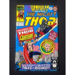 The Mighty Thor Comic Book Issue 437 Marvel Comics Prince of Power